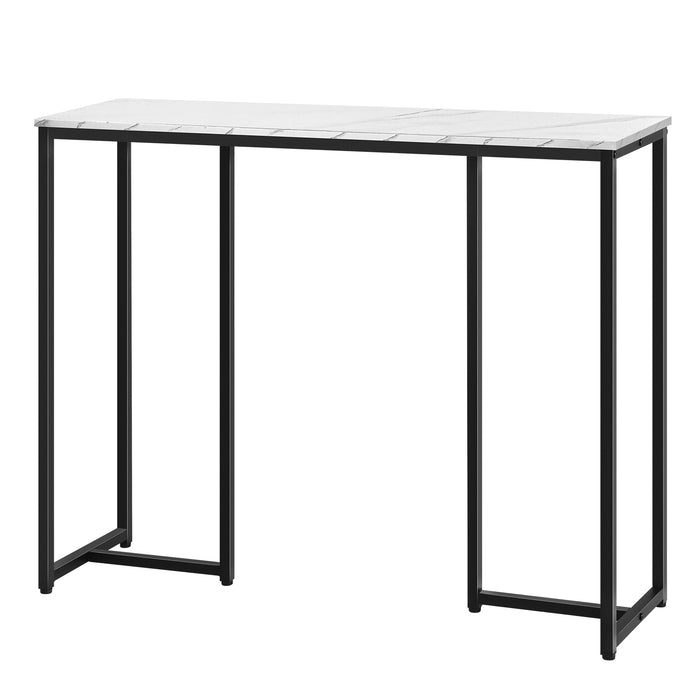 Console Table Hallway Entry Side Tables Marble Effect Hall Display