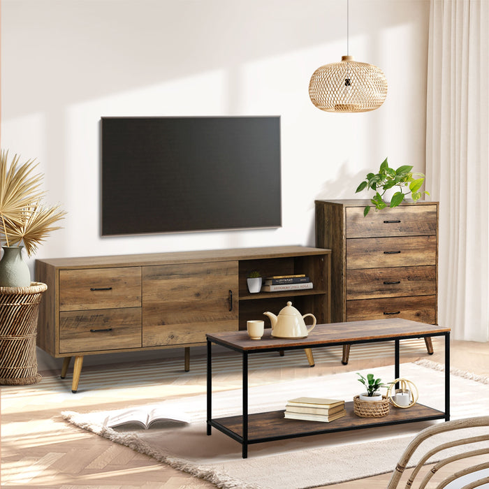 Coffee Table Side End Table Console Tables Rack Shelf Hallway Display