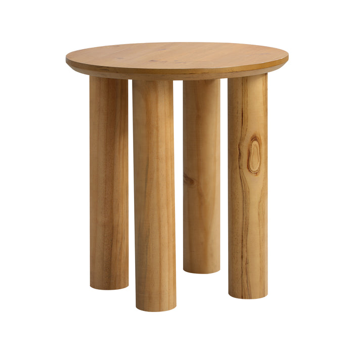 Coffee Table Side End Tables Sofa Desk Bedside Nightstand Round Wooden