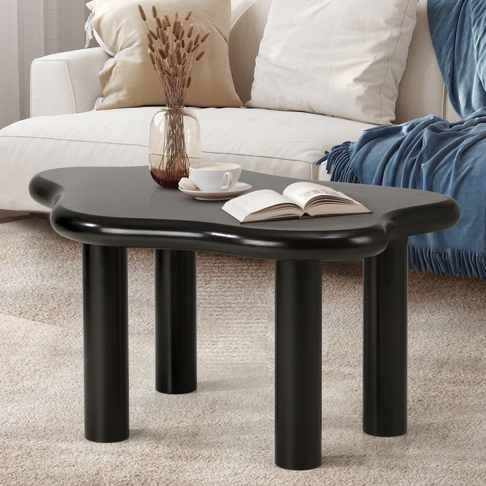 Coffee Table Side Tables Sofa Cafe Desk Living Room Black Irregular