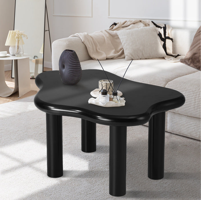 Coffee Table Side Tables Sofa Cafe Desk Living Room Black Irregular
