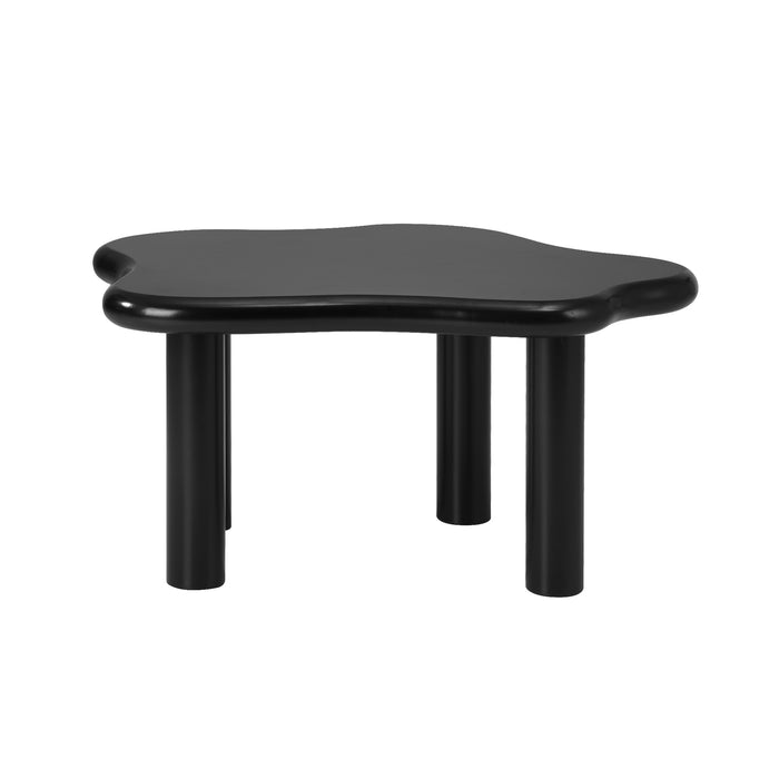 Coffee Table Side Tables Sofa Cafe Desk Living Room Black Irregular