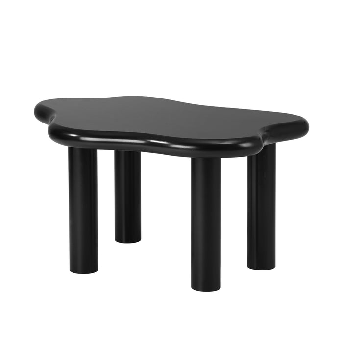 Coffee Table Side Tables Sofa Cafe Desk Living Room Black Irregular