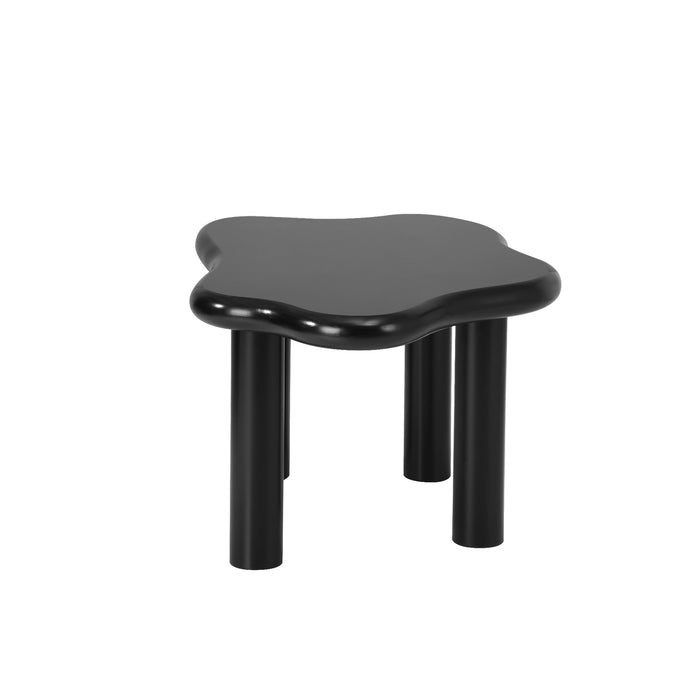 Coffee Table Side Tables Sofa Cafe Desk Living Room Black Irregular