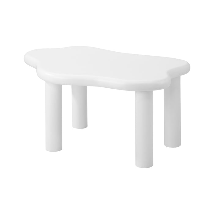 Coffee Table Side Tables Sofa Cafe Desk Living Room White Irregular