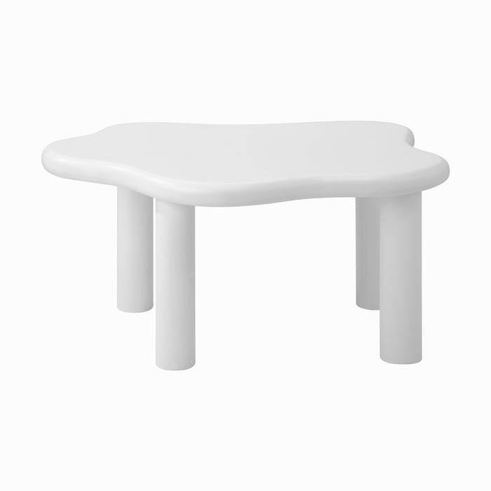 Coffee Table Side Tables Sofa Cafe Desk Living Room White Irregular