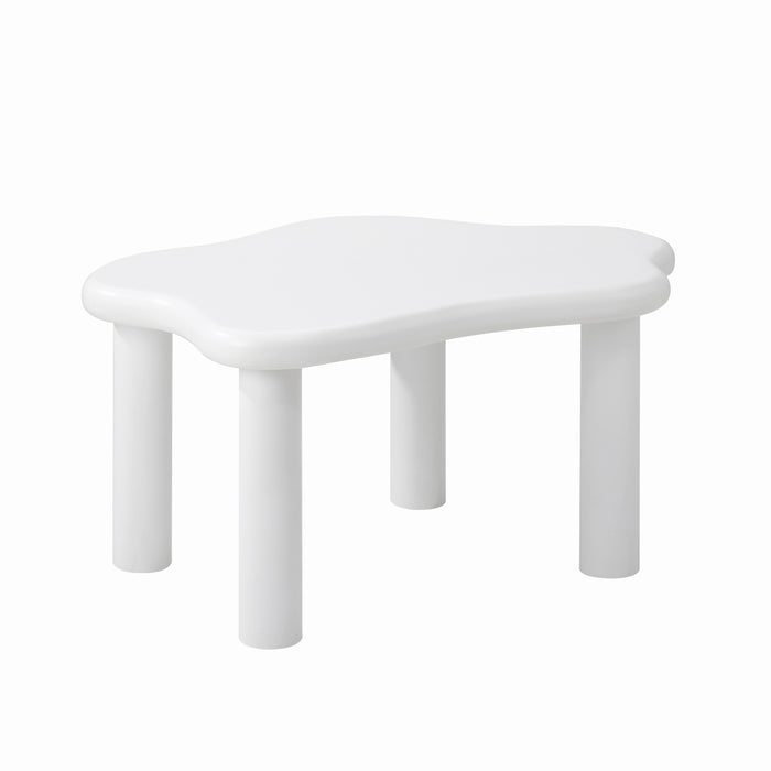 Coffee Table Side Tables Sofa Cafe Desk Living Room White Irregular