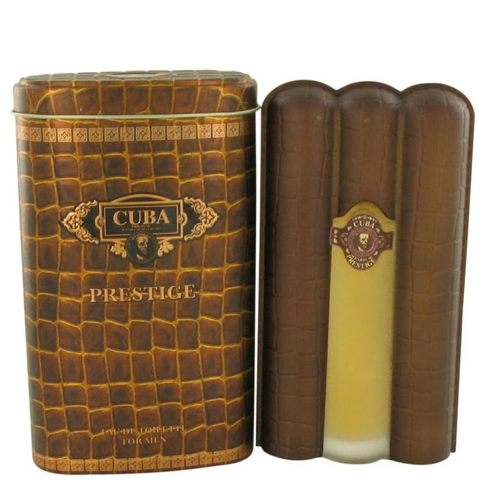 Cuba Prestige Gold Edt Spray by Fragluxe for Men - 90 Ml