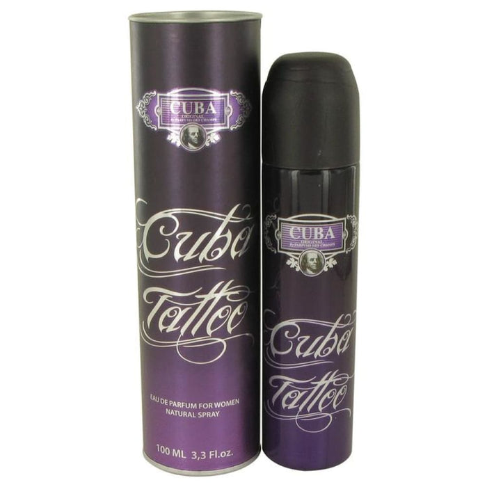 Cuba Tattoo Edp Spray by Fragluxe for Women - 100 Ml