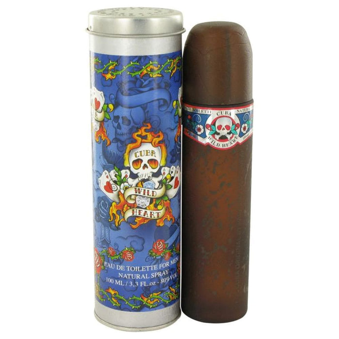 Cuba Wild Heart Edt Spray by Fragluxe for Men - 100 Ml