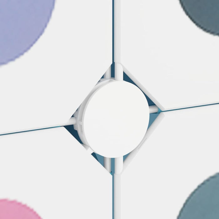 Cube Storage Cabinet for Kids with 15 Cubes Blue Pp Tabpil