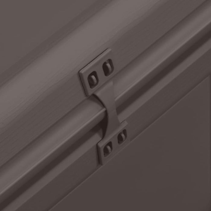 Cushion Box Grey 86x40x42 Cm 85 l Tablot