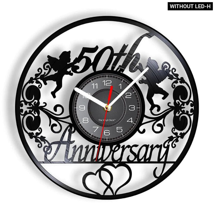 Custom 1st Anniversary Wall Clock for Him/her