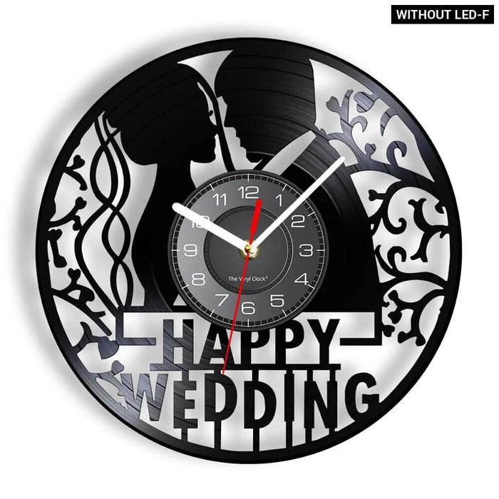 Custom 1st Anniversary Wall Clock for Him/her