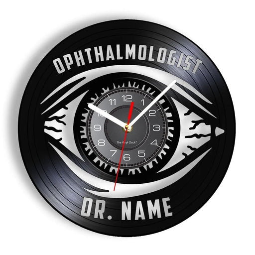 Custom Ophthalmologist Wall Clock