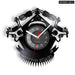 Custom Tattoo Studio Vinyl Record Wall Clock