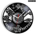Custom Tattoo Studio Vinyl Record Wall Clock