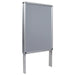 A1 Customer Stopper Poster Stand Aluminium Poxbt