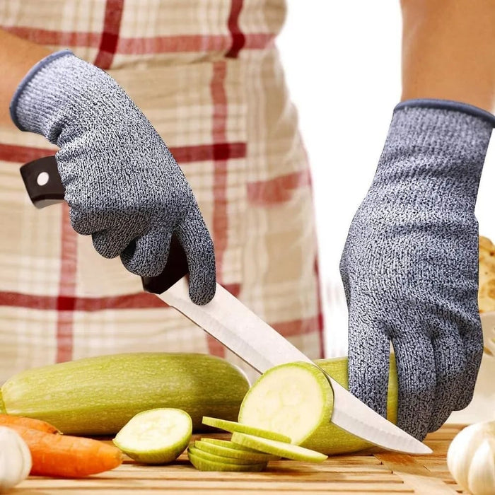 Cut Resistant Gloves For Kitchen And Garden Safety Grade 5