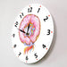 Cute Cartoon Unicorn Modern Wall Clock Watercolour Art