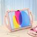 Cute Cat King Kids Shockproof Silicone Tablet Case For Ipad