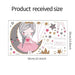 Cute Princess With Moon & Stars Wall Stickers For Kids Room