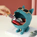 Cute Cat Statue Big Mouth Dog Total Décor Storage Box Resin