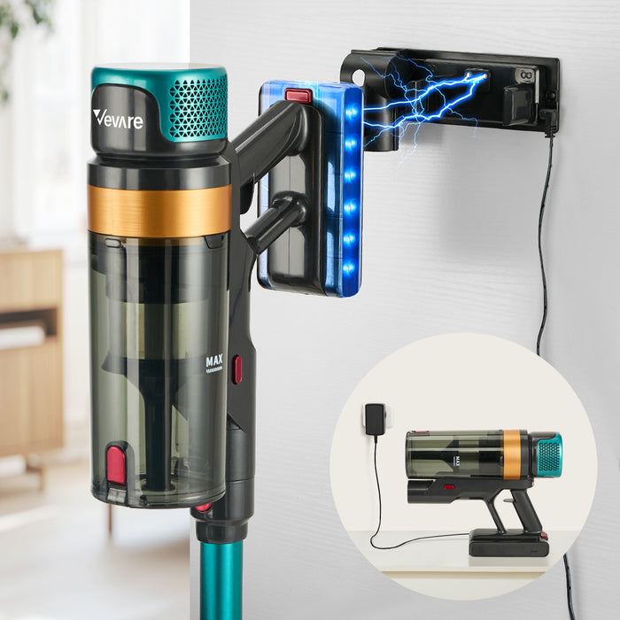 Cordless Stick Vacuum Cleaner Handstick Bagless Vac Handheld 45Kpa