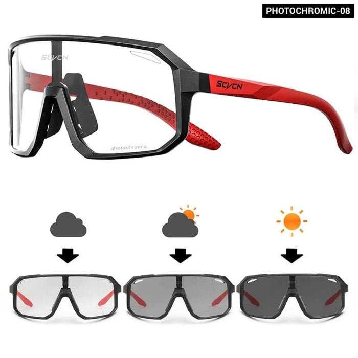 Cycling Glasses Photochromic Sunglasses Men Women Mountain