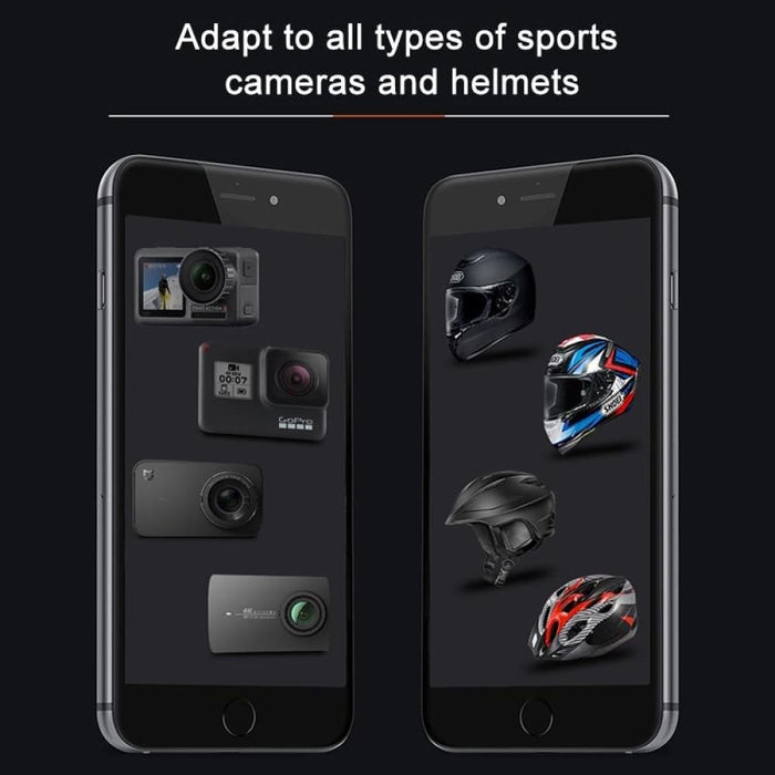 Cycling Helmet Adhesive Multi Joint Arm Fixed Mount Set