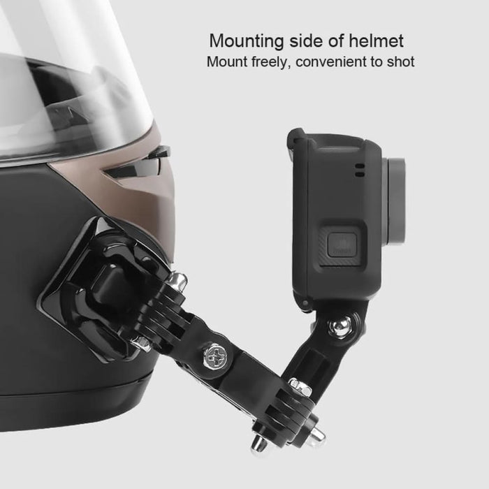 Cycling Helmet Adhesive Multi Joint Arm Fixed Mount Set