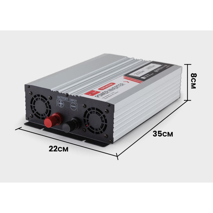 D250se Dual Input Charger + 2000w/4000w Power Inverter
