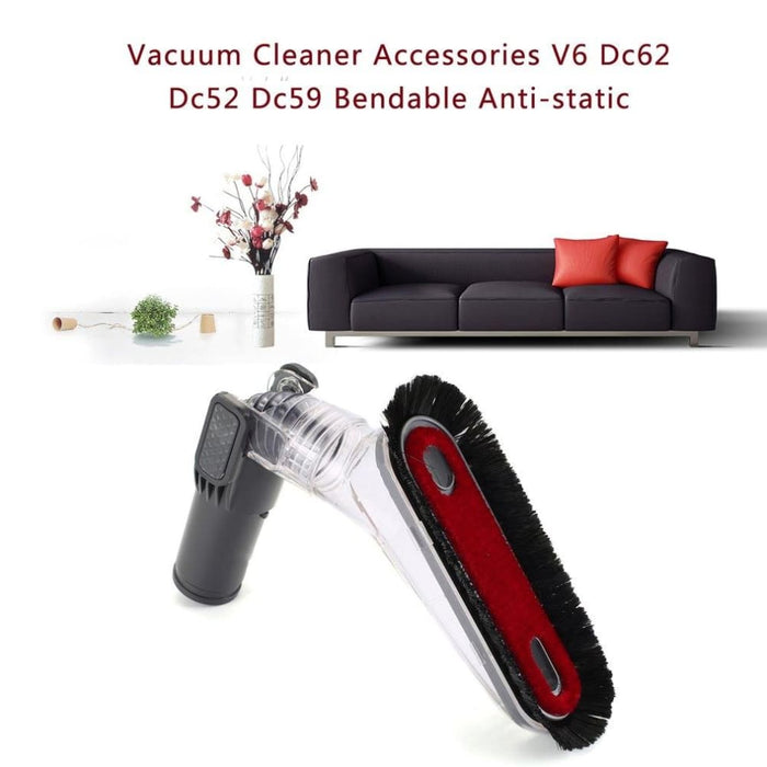 D907 Vacuum Cleaner Bendable Anti-static Brush Head