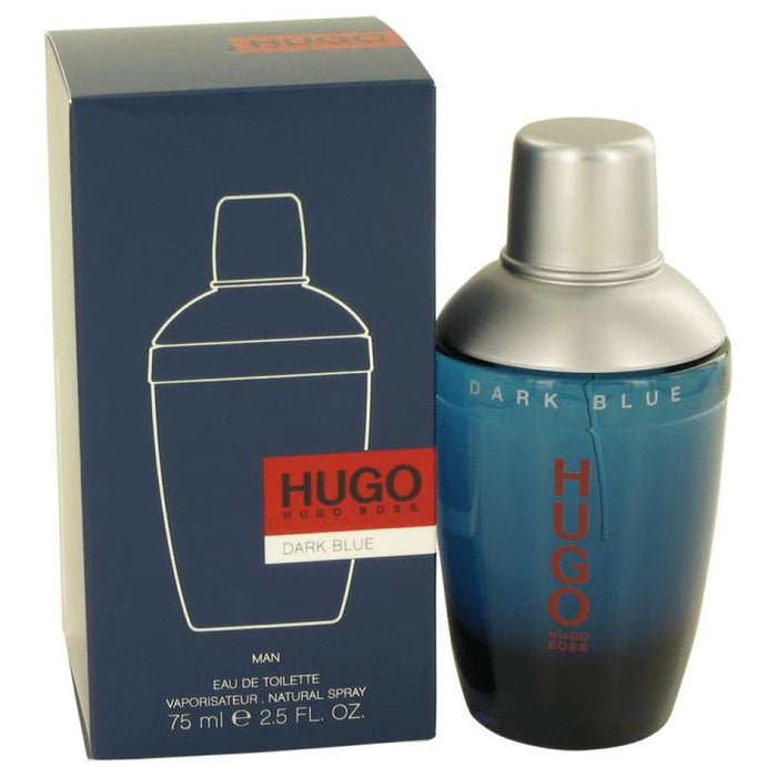 Dark Blue Edt Spray by Hugo Boss for Men - 75 Ml