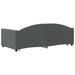 Single Size Daybed with Trundle and Drawers Dark Grey
