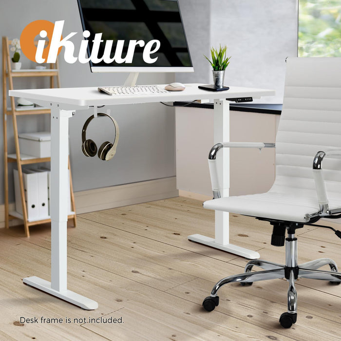 Standing Desk Top Adjustable Electric Desk Board Computer Table White