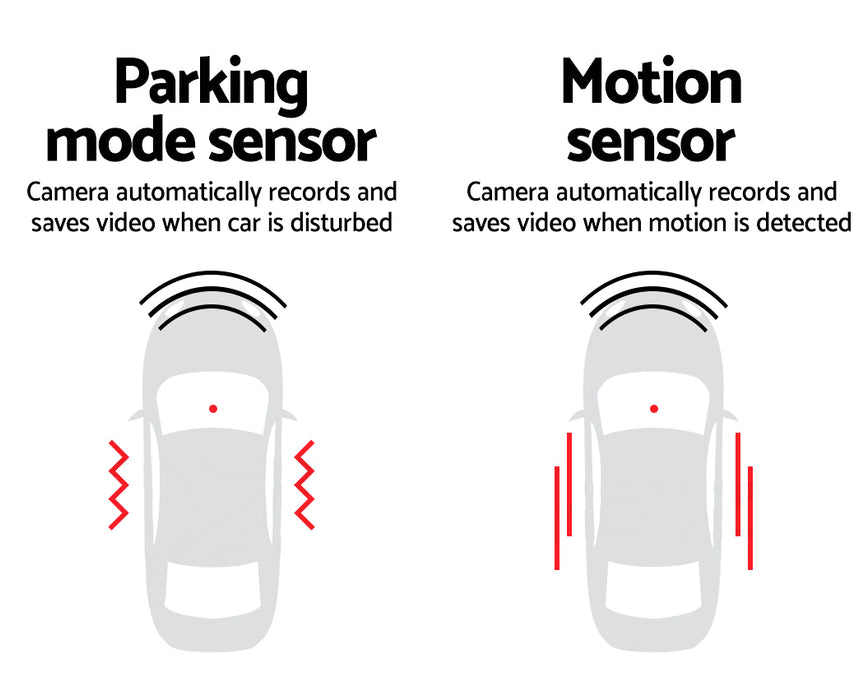 Dash Camera 1080P Hd Cam Car Recorder Dvr Video Vehicle Carmera 32Gb