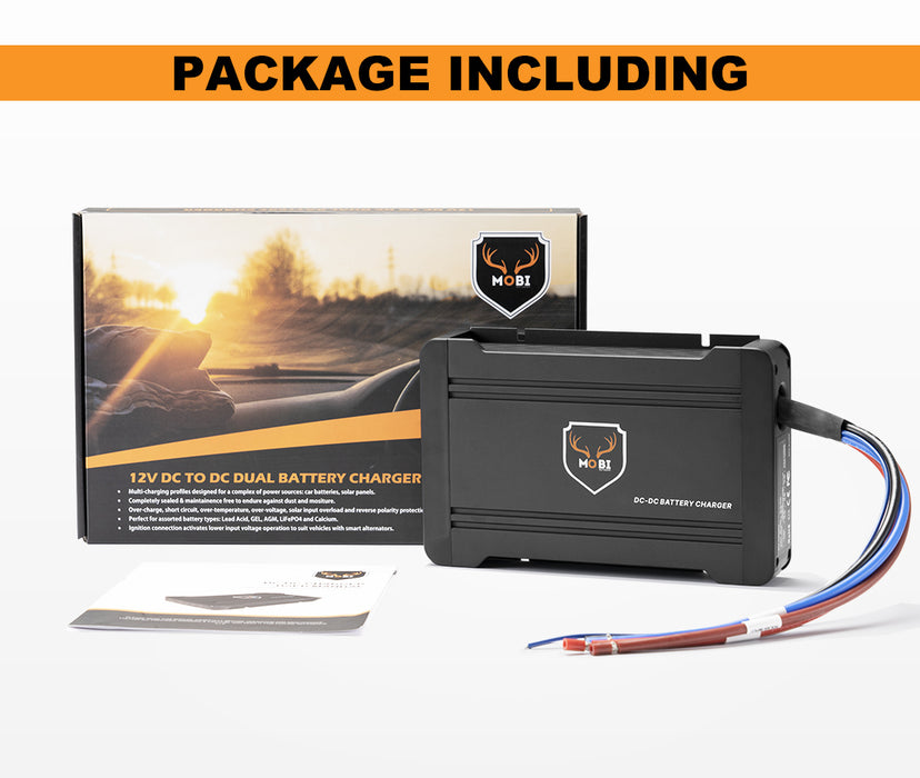 12V 20A Dc To Dc Mppt Battery Charger For Dual Battery System