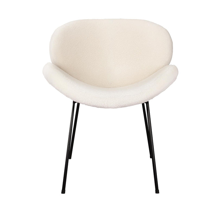 Armchair Dining Chair Accent Chairs Tub Armchairs Sherpa White