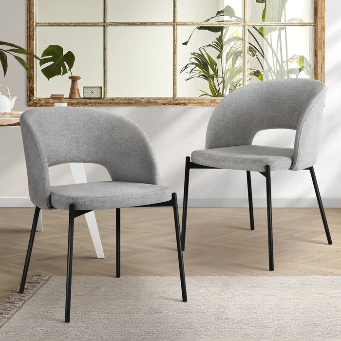 Armchair Dining Chair Accent Chairs Tub Armchairs Sherpa Grey & Black