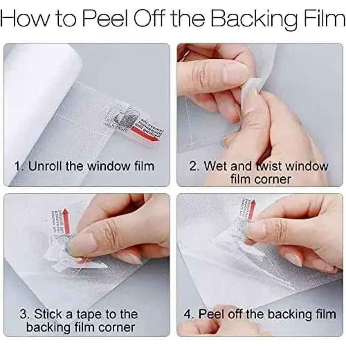 Decorative Stained Glass Window Film