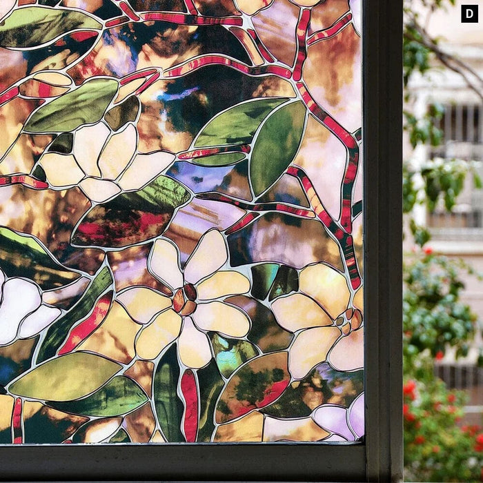 Decorative Stained Glass Window Film