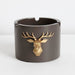 Deer Head Pattern Windproof Ashtray for Home Office Hotel