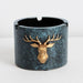 Deer Head Pattern Windproof Ashtray for Home Office Hotel