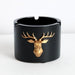 Deer Head Pattern Windproof Ashtray for Home Office Hotel