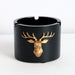 Deer Head Pattern Windproof Ashtray for Home Office Hotel