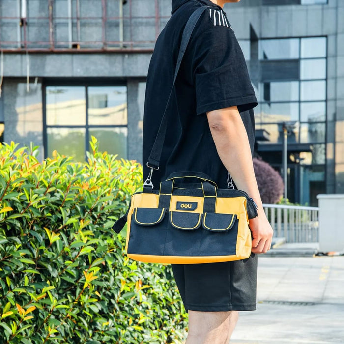 Deli Thickened Toolbox Multifunctional Maintenance Tool Box