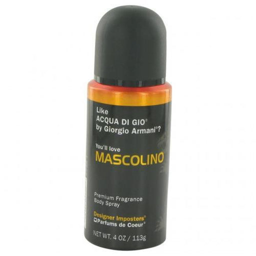 Designer Imposters Mascolino Body Spray by Parfums De Coeur