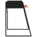 Desk Black and Brown 90x60x88 Cm Xbxll