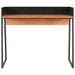 Desk Black and Brown 90x60x88 Cm Xbxll